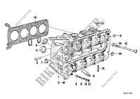 Cylinder head for BMW Motorrad K 100 RS from 1984