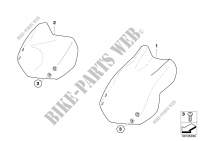 Windscreen for BMW F 650 GS from 2003