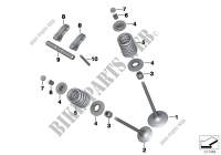 Timing gear - Intake valve/exhaust valve Engine R 1200 bmw-motorcycle 2012 K5x 59027