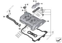Cylinder head cover/Mounting parts for BMW Motorrad F 650 GS from 2006
