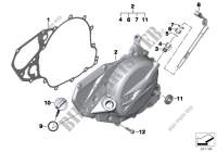 Engine housing cover, left for BMW Motorrad F 650 GS from 2006