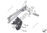 Footpeg system for BMW Motorrad G 310 GS from 2016